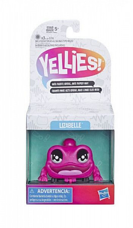 Игрушка интерактивная Yellies Ящерица (E6119) Pink
