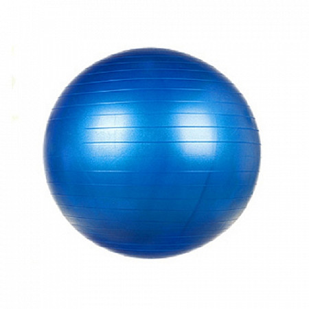 Мяч гимнастический, для фитнеса (фитбол) 65 см 601114-1 blue