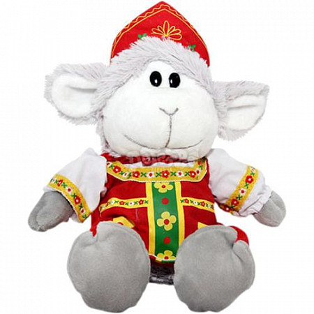 Игрушка мягконабивная Gulliver Символ года: Овечка в платье 26 см 40-DN13-0271B