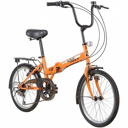 Велосипед NOVATRACK TG-30 20" оранжевый (2020)