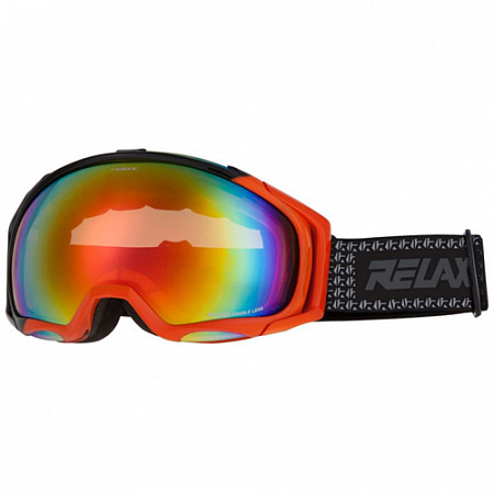 На картинке изображен Маска горнолыжная Relax orange HTG40 Маска горнолыжная Relax orange HTG40