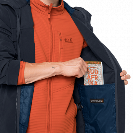 Куртка мужская Jack Wolfskin Summer Storm Jacket M night blue