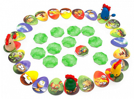 На картинке изображен Настольная игра Стиль Жизни Цыплячьи бега 322136 Настольная игра Стиль Жизни Цыплячьи бега 322136