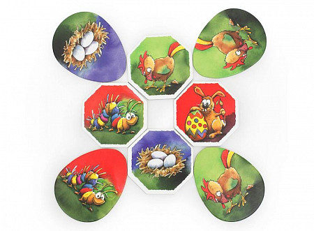 На картинке изображен Настольная игра Стиль Жизни Цыплячьи бега 322136 Настольная игра Стиль Жизни Цыплячьи бега 322136