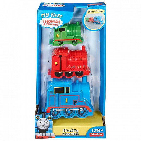 Развивающая игрушка Thomas & Friends Складывающиеся блоки-паровозики CDN14