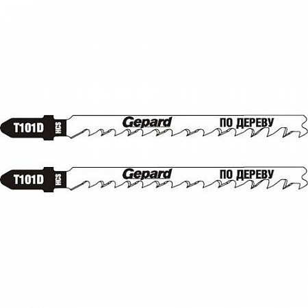 Пилка лобзиковая по дереву Gepard (2 штуки) GP0640-10