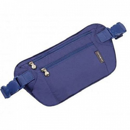 На картинке изображен Сумка поясная Samsonite Travel Acc. U23-11509 Blue Сумка поясная Samsonite Travel Acc. U23-11509 Blue