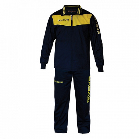 Спортивный костюм Givova Vela Tr019 blue/yellow