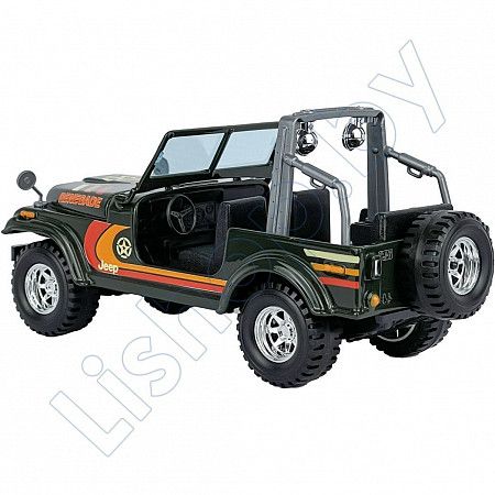 Машинка Bburago 1:24 Jeep Wrangler (18-22033) khaki