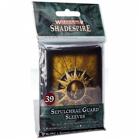 Протекторы для карт Games Workshop Warhammer Underworlds Shadespire: Sepulchral Guard Sleeves