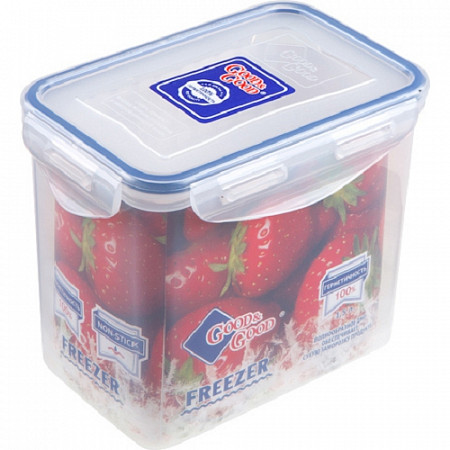 Прямоугольный пищевой контейнер Good&Good 1,5 л Freezer FR2-4