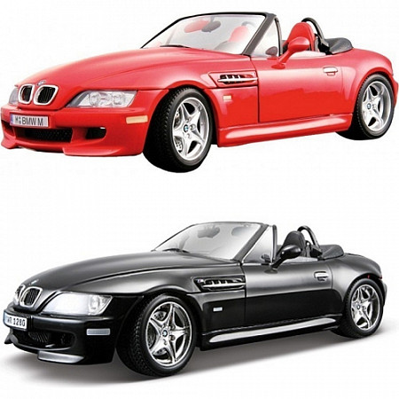 Сборная модель автомобиля Bburago 1:18 BMW M Roadster (1996) (18-15027) 