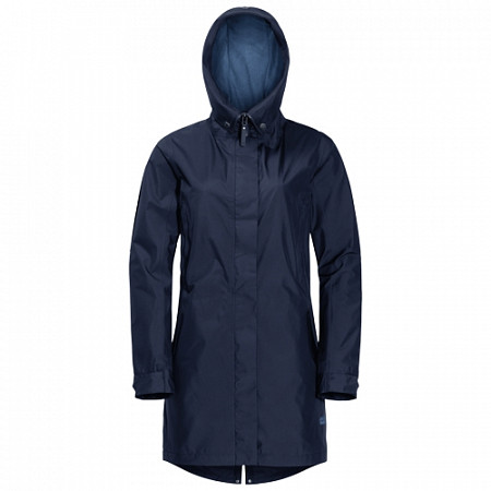 Пальто женское Jack Wolfskin Monterey Coat Women midnight blue