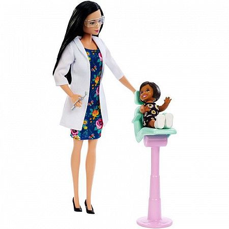 Кукла Barbie Любимая профессия Стоматолог DHB63 FXP17