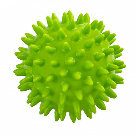 Мяч гимнастический массажный для фитнеса (фитбол) Atemi AGB0210 (10см) green