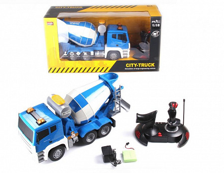 Радиоуправляемая бетономешалка 1:18 MZ 2082