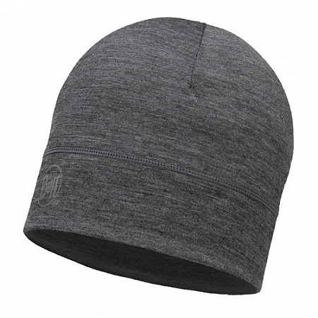 Шапка Buff Lightweight Merino Wool Hat Solid Grey