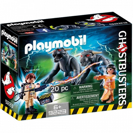 Игрушка Playmobil Охотники за привидениями: Питер Венкман и ужасные собаки 9223