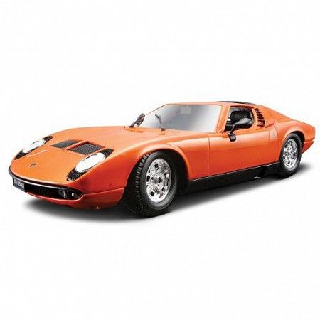 На картинке изображен Коллекционная машина Bburago 1:18 Lamborghini Miura (18-12072) Коллекционная машина Bburago 1:18 Lamborghini Miura (18-12072)