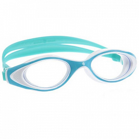 На картинке изображен Очки для плавания Mad Wave Flame бирюзовый Очки для плавания Mad Wave Flame бирюзовый