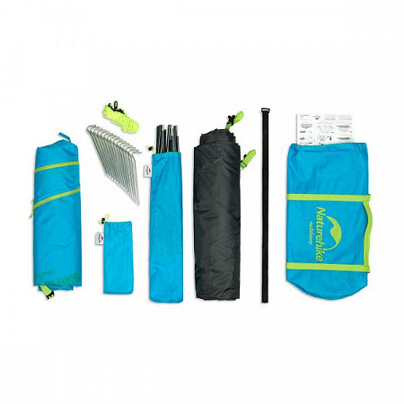 Палатка Naturehike P-Series 2 (210T) NH18Z022-P Blue
