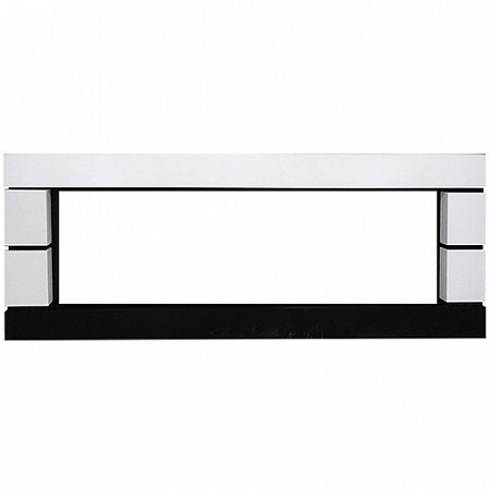 На картинке изображен Портал для электрокамина Royal Flame Modern под Vision 60 black/white Портал для электрокамина Royal Flame Modern под Vision 60 black/white