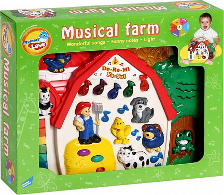 Развивающая игрушка Mommy Love Музыкальный теремок I66FY