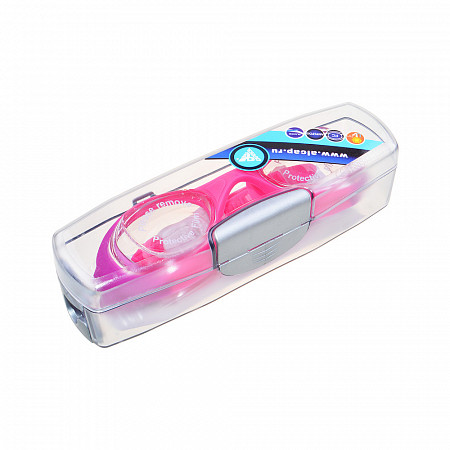 Очки для плавания Alpha Caprice AD-G192 pink/purple