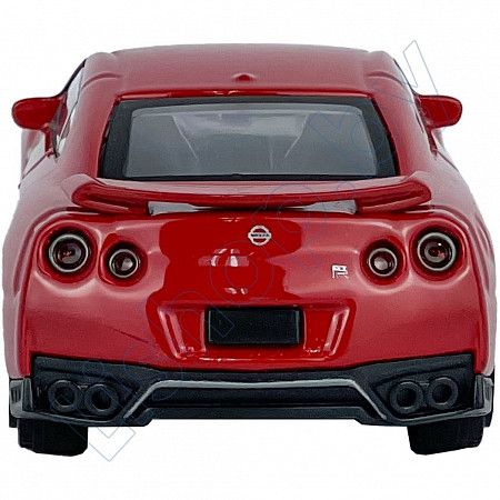 Машинка Bburago 1:43 2017 Nissan GT-R R35 (18-30000/18-30207) red