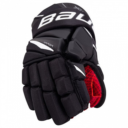 Перчатки хоккейные Bauer Vapor X2.9 S20 JR black/red