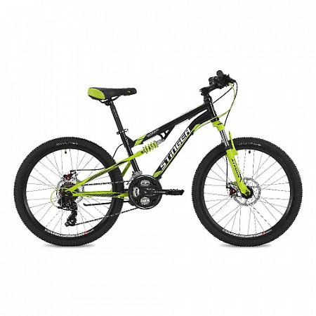 Велосипед Stinger Discovery D 24" (2018) Black