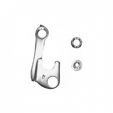 Держатель заднего переключателя "петух" A-Forge A-HG017 silver 6-170017