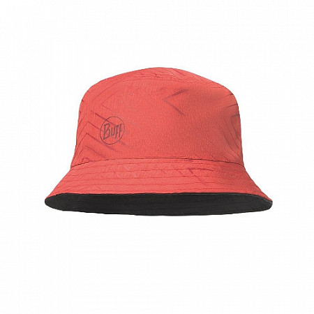 Панама женская Buff Travel Bucket Hat Collage Red-Black