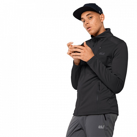 На картинке изображен Куртка мужская Jack Wolfskin Savo Jacket M black Куртка мужская Jack Wolfskin Savo Jacket M black