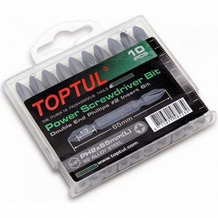 Набор двухсторонних бит Toptul GAAW1001