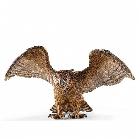На картинке изображен Фигурка животного Schleich Филин 14738 Фигурка животного Schleich Филин 14738