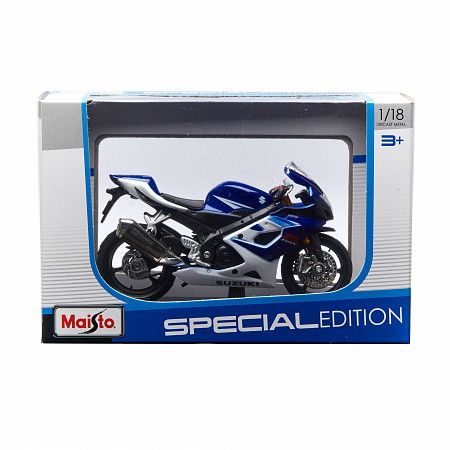 Масштабная модель мотоцикла Maisto 1:18 SUZUKI GSX R1000 (39300)