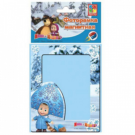 Фоторамка магнитная Маша и медведь VT5203-10