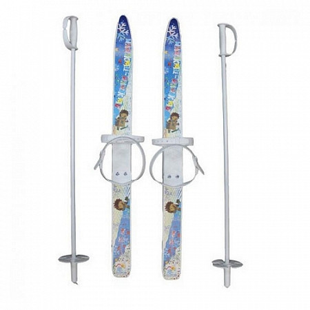 На картинке изображен Лыжи детские Лыжики пыжики 6521-00 Лыжи детские Лыжики пыжики 6521-00