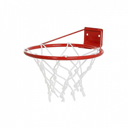 Кольцо баскетбольное M-Group №1 с сеткой и упором