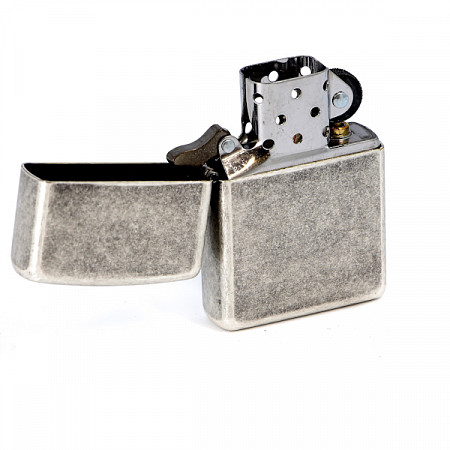 Зажигалка Zippo Classic Antique Silver Plate 121FB