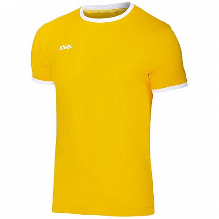 Футболка футбольная детская Jogel JFT-1010-041 yellow/white