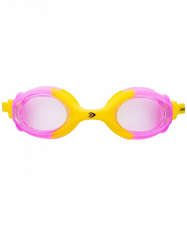На картинке изображен Очки для плавания LongSail Kids Crystal L041231 yellow/pink Очки для плавания LongSail Kids Crystal L041231 yellow/pink