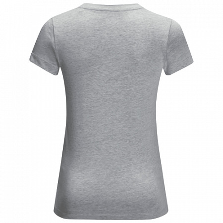 На картинке изображен Футболка детская Jack Wolfskin Ocean T Kids slate grey Футболка детская Jack Wolfskin Ocean T Kids slate grey