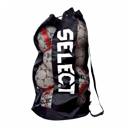 Сетка для переноса 12 мячей Select Football Bag 805016 black