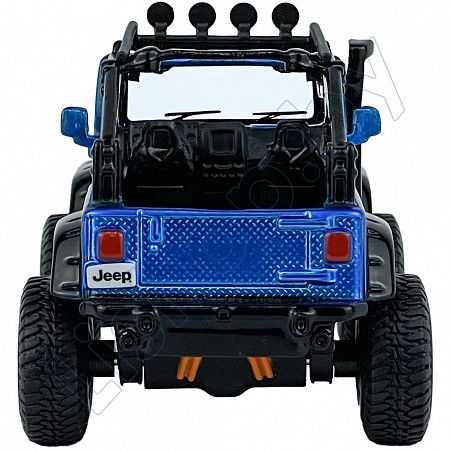 Машинка Maisto 2003 Jeep Wrangler Rubicon (21205) blue