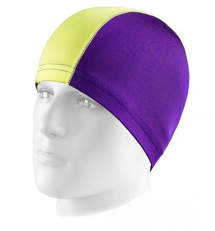 Шапочка для плавания СК (Спортивная коллекция) Д-040 purple/lime