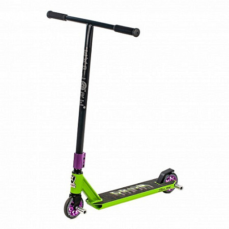 Самокат трюковой Explore Drum black/green
