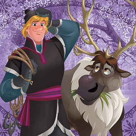 На картинке изображен Пазл Холодное сердце. Главные герои 34810 Пазл Холодное сердце. Главные герои 34810