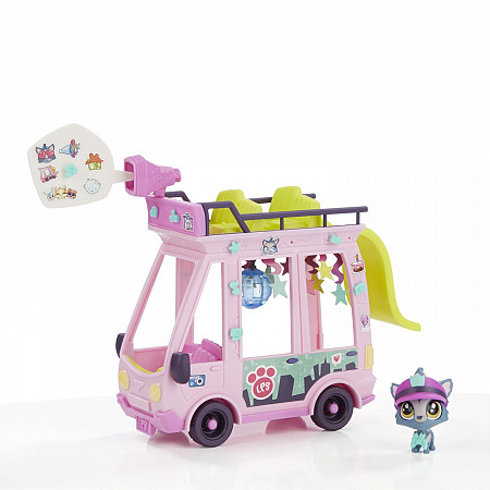 Игровой набор Littlest Pet Shop Автобус (B3806)